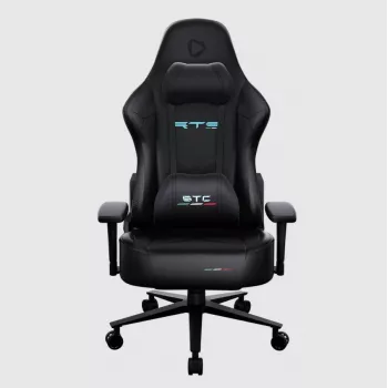 Pelituoli Onex RTC Embrace Hardcore musta — ergonominen muotoilu, korkeussäädettävä ja kallistettava