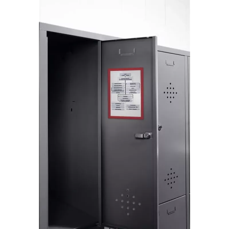 Magneettikehys Durable DURAFRAME A4 punainen