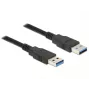 USB-kaapeli DeLOCK 85062 USB 3.2 Gen 1 2 m USB A musta