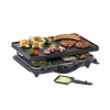 Steba RC 28 valurautainen raclette-grilli, 1400 W, 8 pannua, musta