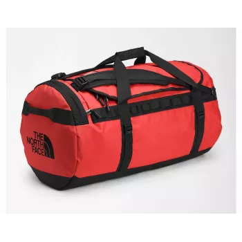 The North Face Base Camp Duffel L matkalaukku 95 L polyesteri musta, punainen