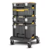 DeWALT DWST83346-1 TSTAK VI 2.0 työkalujen säilytyslaatikko, alumiini, musta/keltainen