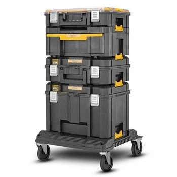 Työkalulaukku DeWalt DWST83346-1, alumiini, vedenpitävä, 23 L, 332×301×440 mm, musta