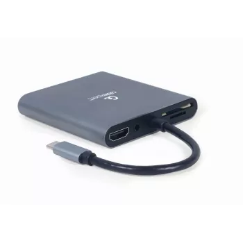 Gembird a-CM-COMBO6-01 kannettavatelakka/porttireplikaattori USB 3.2 Gen 1 (3.1