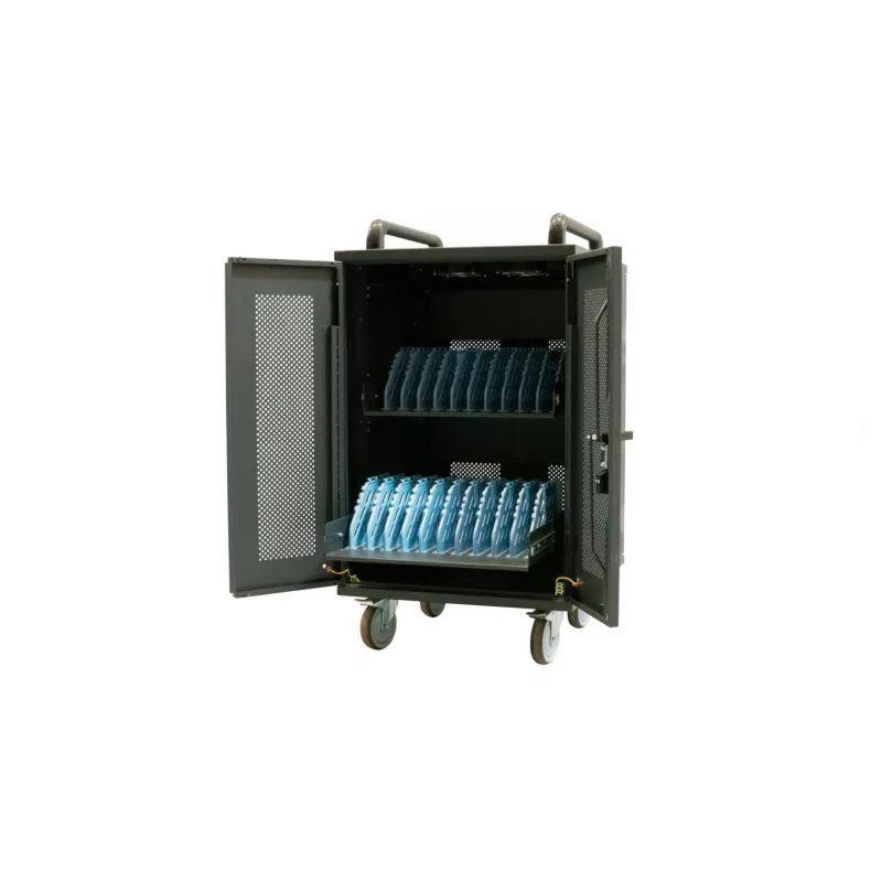 Kannettavien latauskaappi Avtek Charging Cart 30