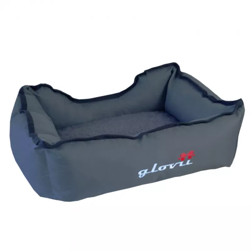 Lämmitysalusta Glovii GPETH koirille ja kissoille 580x450x180 mm, polyesteripäällinen, liukumaton pohja