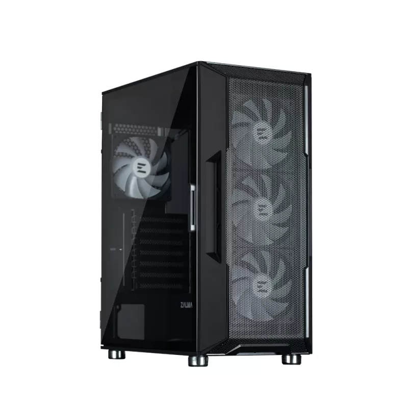 Zalman I3 NEO ARGB musta tietokonekotelo Midi Tower