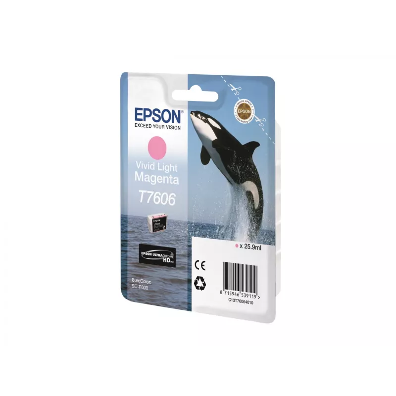 Epson C13T76064N10 värikasetti 1 kpl alkuperäinen vaaleamagenta