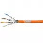 Verkkokaapeli LogiLink CPV0060 RJ45 Cat7 100 m oranssi