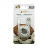 Sbox USB->Micro USB M/M 1,5 m USB-10315W valkoinen