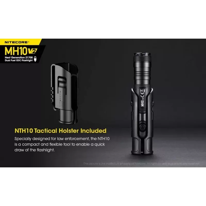 Käsivalaisin Nitecore MH10 V2 musta
