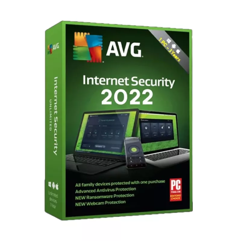 AVG Internet Security | 1 PC | 3 vuotta