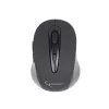 Langaton optinen Bluetooth-hiiri GEMBIRD MUSWB2 — oikeakätisille, 1600 DPI, 6 painiketta, musta/harmaa, AAA-paristot