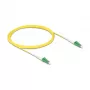 DeLOCK InfiniBand/kuituoptinen kaapeli 3 m LC LC/APC keltainen 9 µm