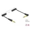 Audiokaapeli DeLOCK 85939 2m 6,35mm musta