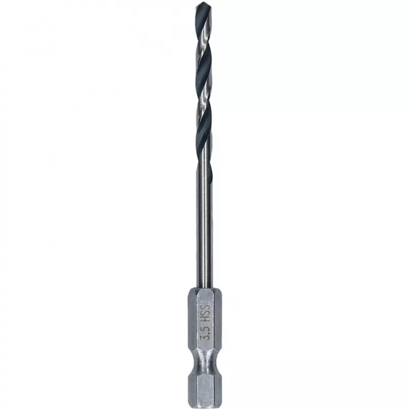HSS PointTeQ metalliporanterä 10 kpl 3,5 mm kuusikantakiinnitys pituus 79 mm