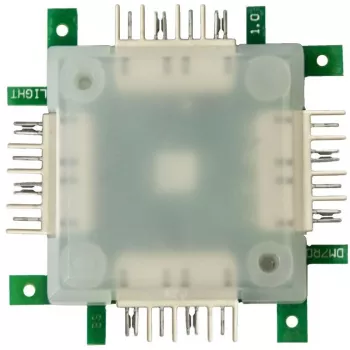 LED RGB valoyksikkö ALLNET BrickRknowledge läpinäkyvä 10 kpl:n pakkaus