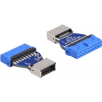 DeLOCK USB-adapteri liitinrimanaaras - sisäinen Type-E Key A naaras 20 pin