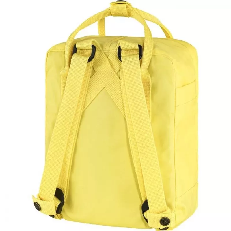Vapaa-ajan reppu Fjällräven Kanken Mini keltainen polypropyleeni vinylon