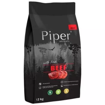 DOLINA NOTECI Piper Animals naudalla - kuivaruoka koirille - 12 kg
