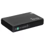 Virtalähde MPL Power RouterUPS-30-PoE 30 W sisäkäyttöön, 100–240 V, musta, 160×105×28 mm