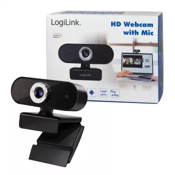 Web-kamera LogiLink UA0368 1280 x 720 pikseliä