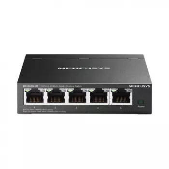 Mercusys MS105GS-M2 5-porttinen 2.5G Multi-Gigabit -pöytäkytkin