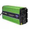Auto-invertteri Qoltec Monolith 600 W vihreä 12 V