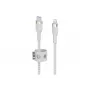 Belkin BOOST CHARGE - Lightning-kaapeli - 24-pin USB-C uros - Lightning uros - 2 m - valkoinen - Apple iPad/iPhone/iPod (Lightning)
