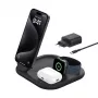 Belkin BoostCharge kuulokkeiden laturi langaton pikalataus USB Type-C musta