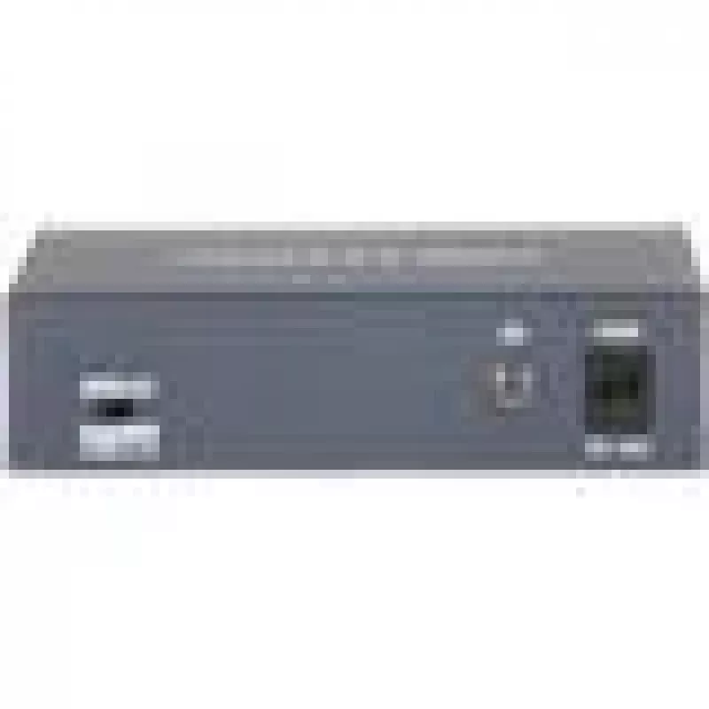 Hikvision DS-3E0105P-E/M(B) verkkokytkin L2 Fast Ethernet (10/100) Power over Ethernet (PoE) harmaa