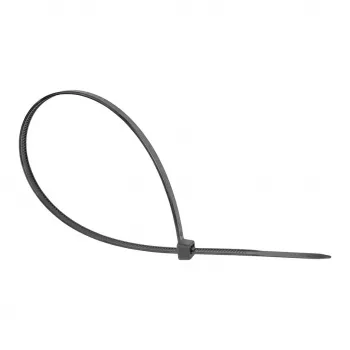 Kaapelinippuside 150 mm x 3,6 mm, musta, UL, UV-kestävä, -40 °C - +85 °C, 100 kpl, Good Connectio (KAB-15S36)
