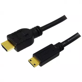 HDMI-kaapeli LogiLink CH0023 2m HDMI Type-A Type-C musta