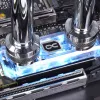 Alphacool HDX Apex M.2 2280 SSD-vesijäähdytin, akryyli aRGB