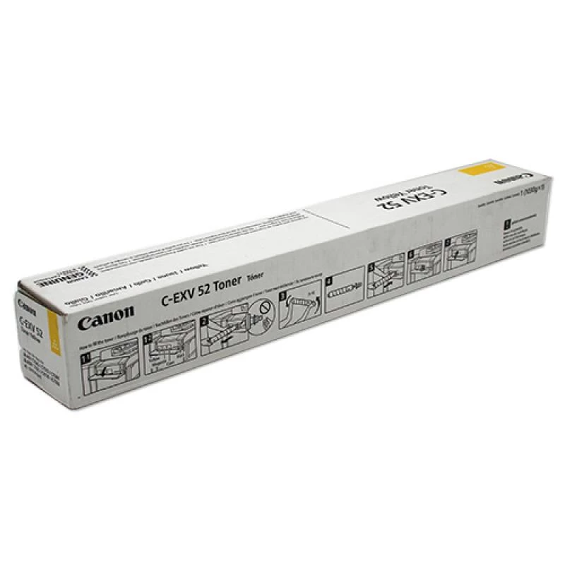 Canon C-EXV 52 -värikasetti 1 kpl alkuperäinen keltainen
