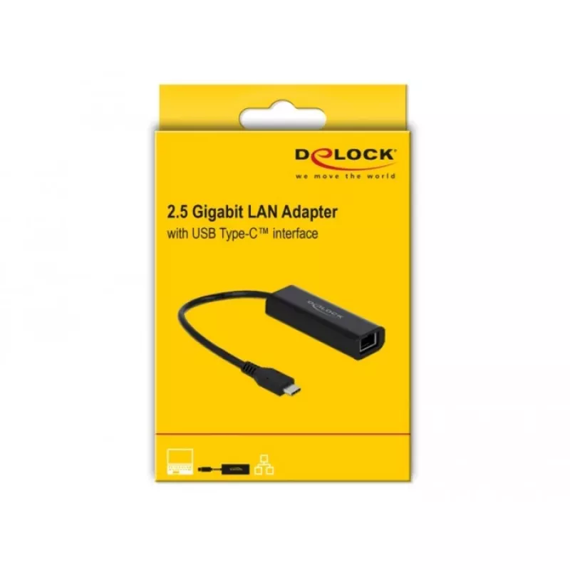 Verkkokortti DeLOCK 66298 Ethernet 5000 Mbit/s