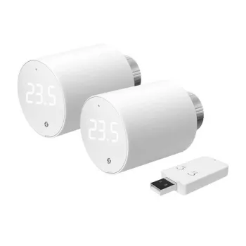 Shelly BLU TRV -termostaattipää, WLAN/Bluetooth (2 kpl ohjausyksikön kanssa)