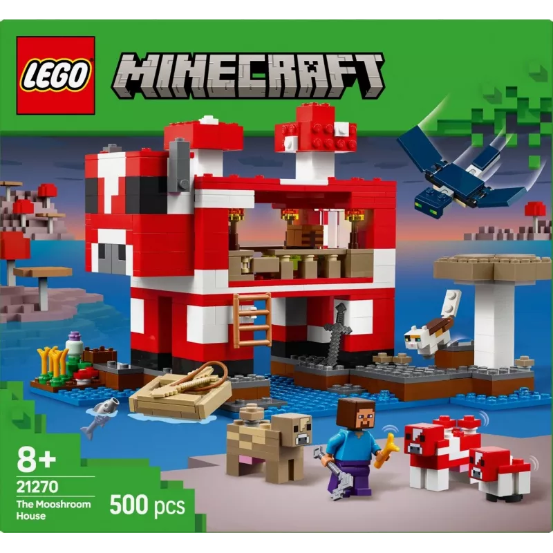 LEGO MINECRAFT 21270 Mooshroom-talo