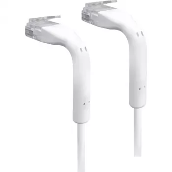 Ubiquiti ULTRA-THIN patch-kaapeli taipuisilla holkeilla asennusjoustavuuteen / valkoinen / 5 m