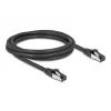 Verkkokaapeli DeLOCK 80572 RJ-45 Cat8.1 2 m musta