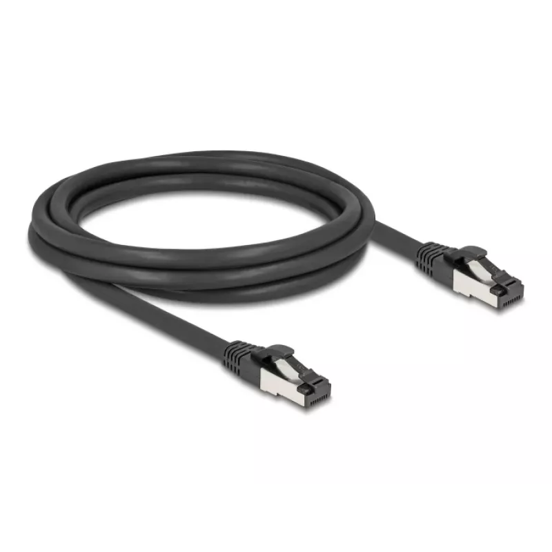 Verkkokaapeli DeLOCK 80572 RJ-45 Cat8.1 2 m musta