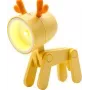 LED-pöytävalaisin RealPower 486315 oranssi keltainen 1 polttimo paristo