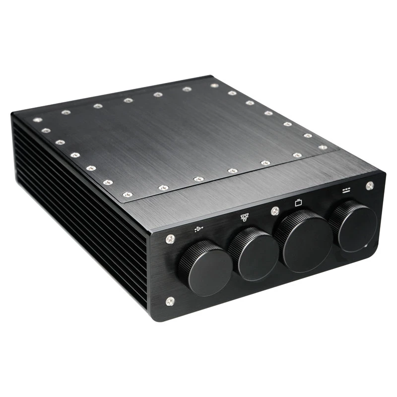 PC-kotelo Akasa Pascal MC Small Form Factor SFF musta