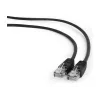 PATCH-KAAPELI CAT5E UTP 7,5M/MUSTA PP12-7,5M/SW GEMBIRD