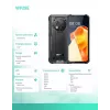 Oukitel WP28E 4/64 10600mAh DS älypuhelin. Musta ilman laturia