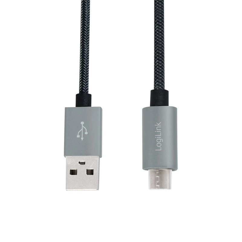 Synkronointi- ja latauskaapeli USB-A - Micro-B pistoke 2m