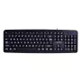 Esperanza EK129 näppäimistö USB QWERTY UK englanti musta