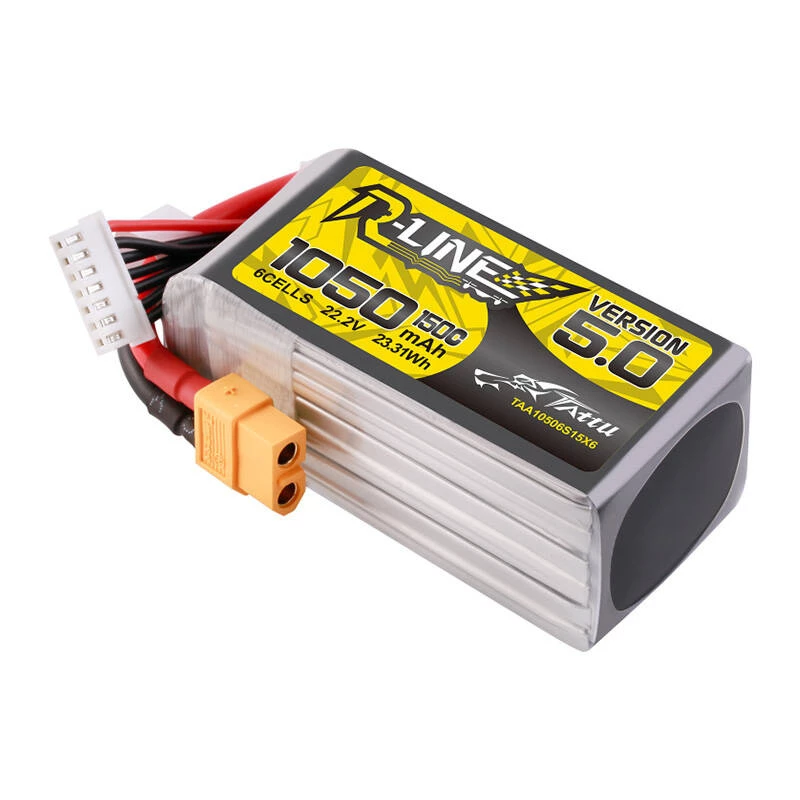 Akku Tattu R-Line 5.0 1050 mAh 22,2 V monivärinen