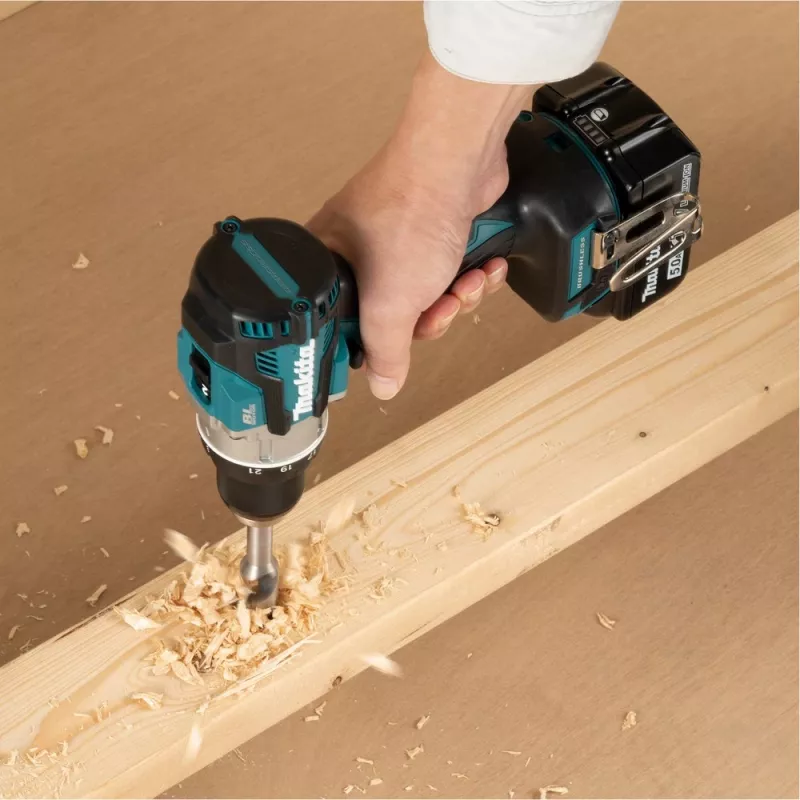 Makita DDF489RTJ akkuruuvinväännin/iskuruuvinväännin 1800 kierr./min musta, sininen, teräs