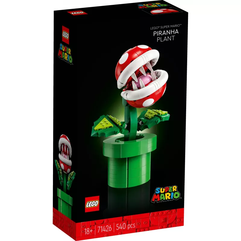 LEGO rakennussarja LEGO SUPER MARIO 71426 Piranha-kasvi interaktiivisilla toiminnoilla